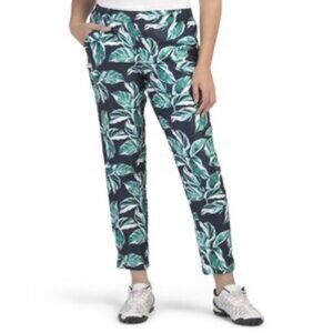 Tommy Bahama Green Leaf Print Leggings